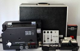 Filmprojektor Bolex SM80 Sound electronic projecteur de film