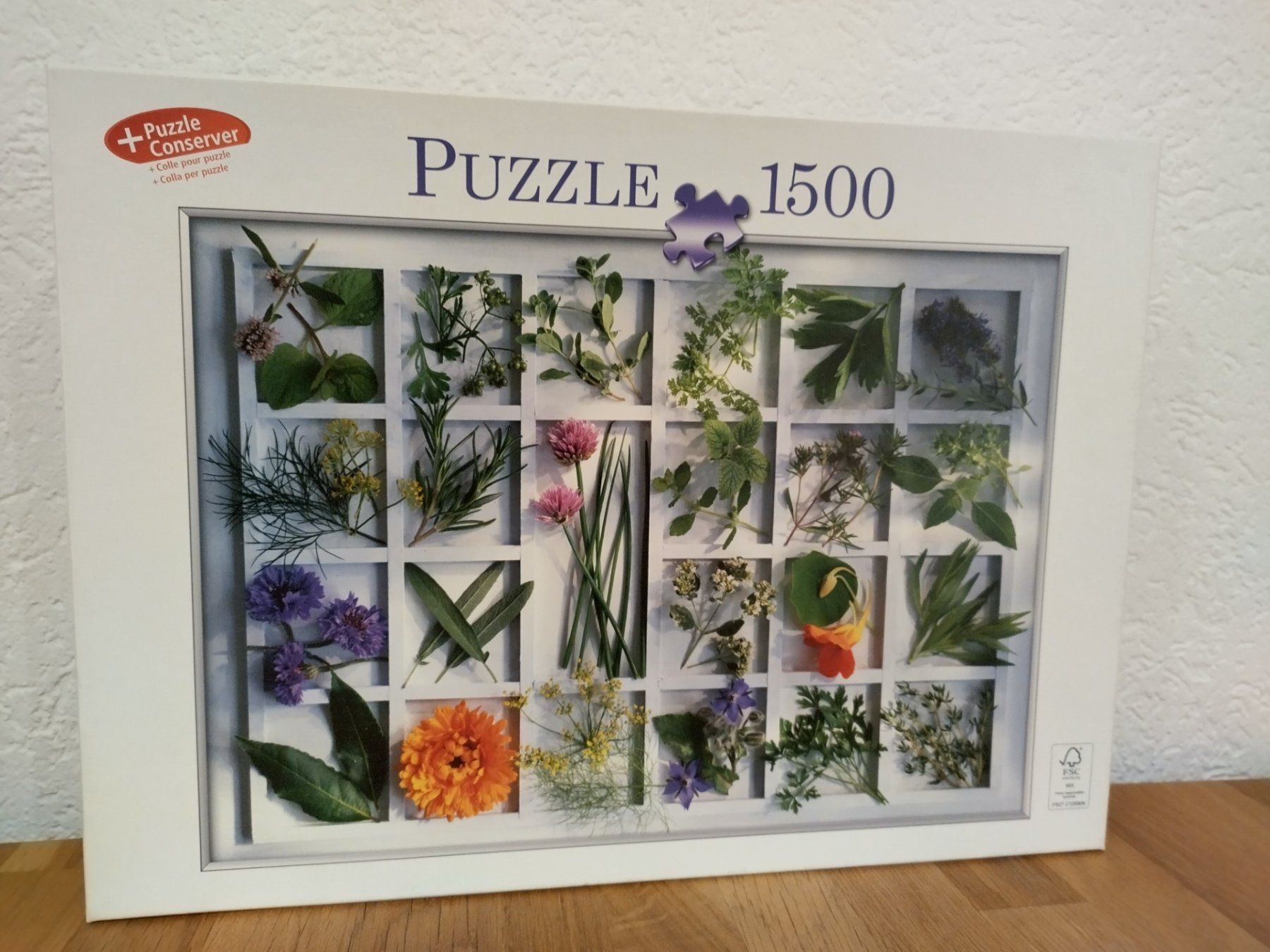 Puzzle: 1500er Puzzle, Küchenkräuter – Usato da Full-Reuenthal venduto da Ilor0309