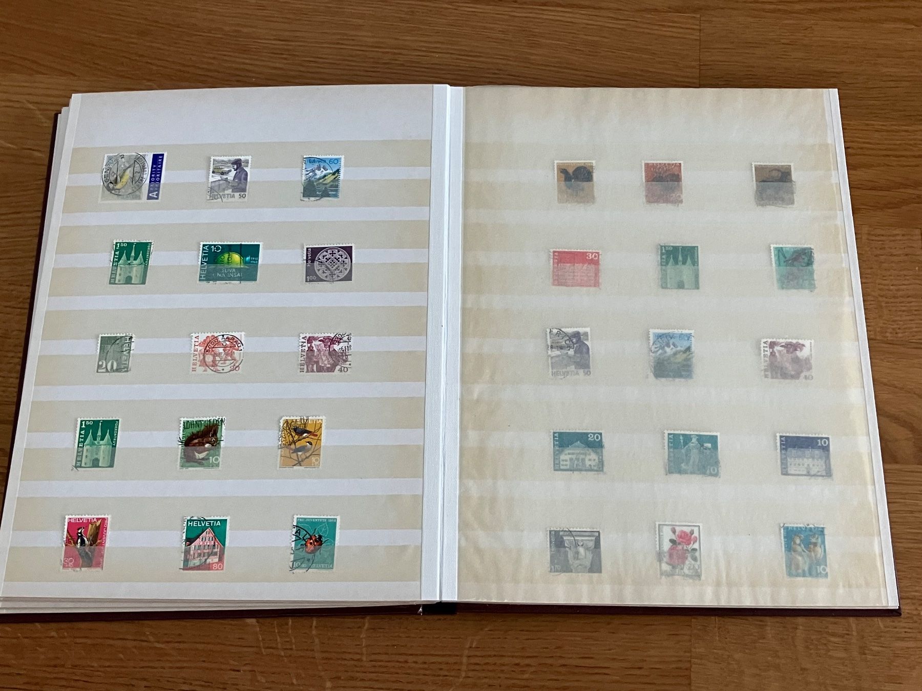 Tutti i francobolli: Schweiz  album  32 seiten – Usato da Riehen venduto da vernizi 9