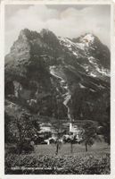 Grindelwald BE Dorf mit Eiger