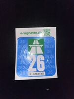 Vignette 2026  Autobahn Vignette Schweiz