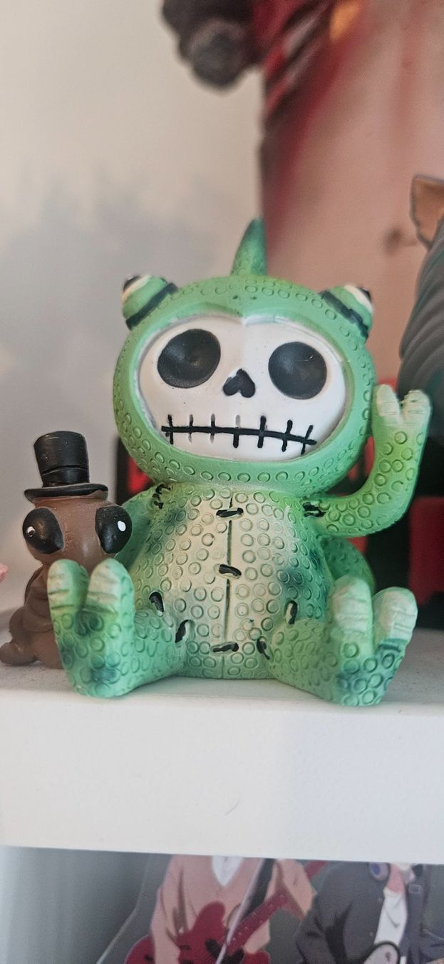 Statuette: Furrybones Figur - Chamäleon – Usato da Landquart venduto da CruelFairytale