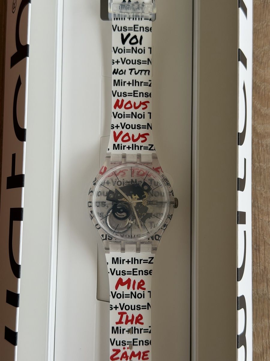Swatch Orologi: Swatch Aktionärsuhr Skeleton 2026 – Nuovo e nell'imballaggio originale da Bad Zurzach venduto da Marvin_TM