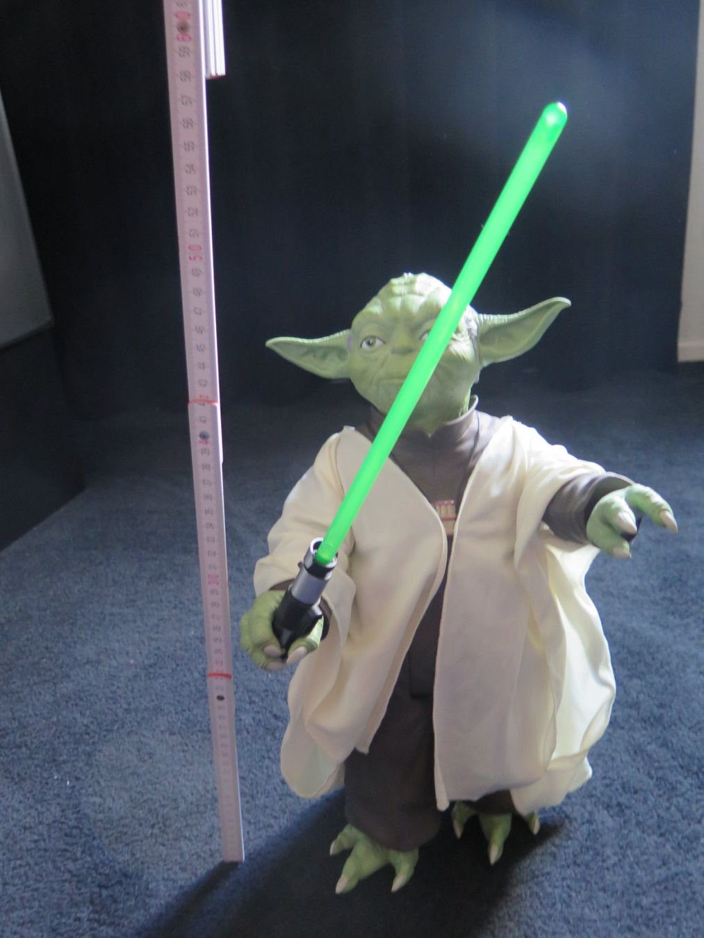 Star Wars Figuren: Yoda Figur mit Lichtschwert ca. 50cm – Gebraucht aus Rafz von JJPuu2 1