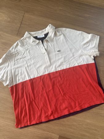 Lacoste Poloshirt Grösse L Colorblock guter Zustand