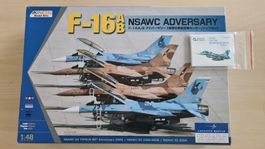 1:48 F-16 A/B Aggressor + 3D Decals - Kinetic 48004