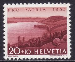 Pro Patria SBK-Nr. 73 (Ägerisee 1955) postfrisch **