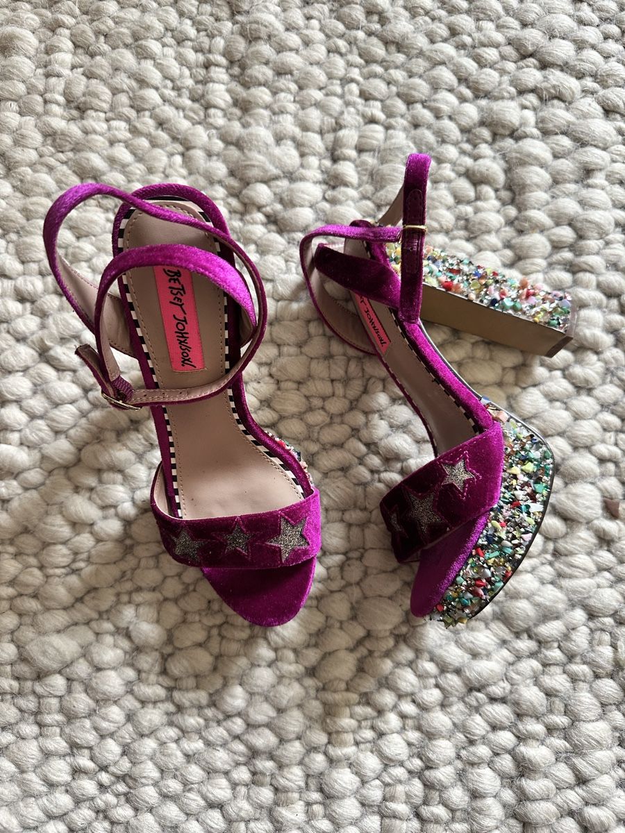Scarpe da donna: STATEMENT SCHUHE MIT GLITZER ABSATZ – GR. 36 – Nuovo (secondo la descrizione) da Schaffhausen venduto da rot_yyy7 1