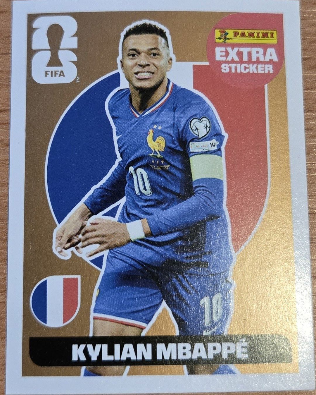 Panini Carte collezionabili: Panini World Cup 2026 Extra Sticker Mbappe BRONZE – Nuovo (secondo la descrizione) da Ittigen venduto da Mrdoubleg