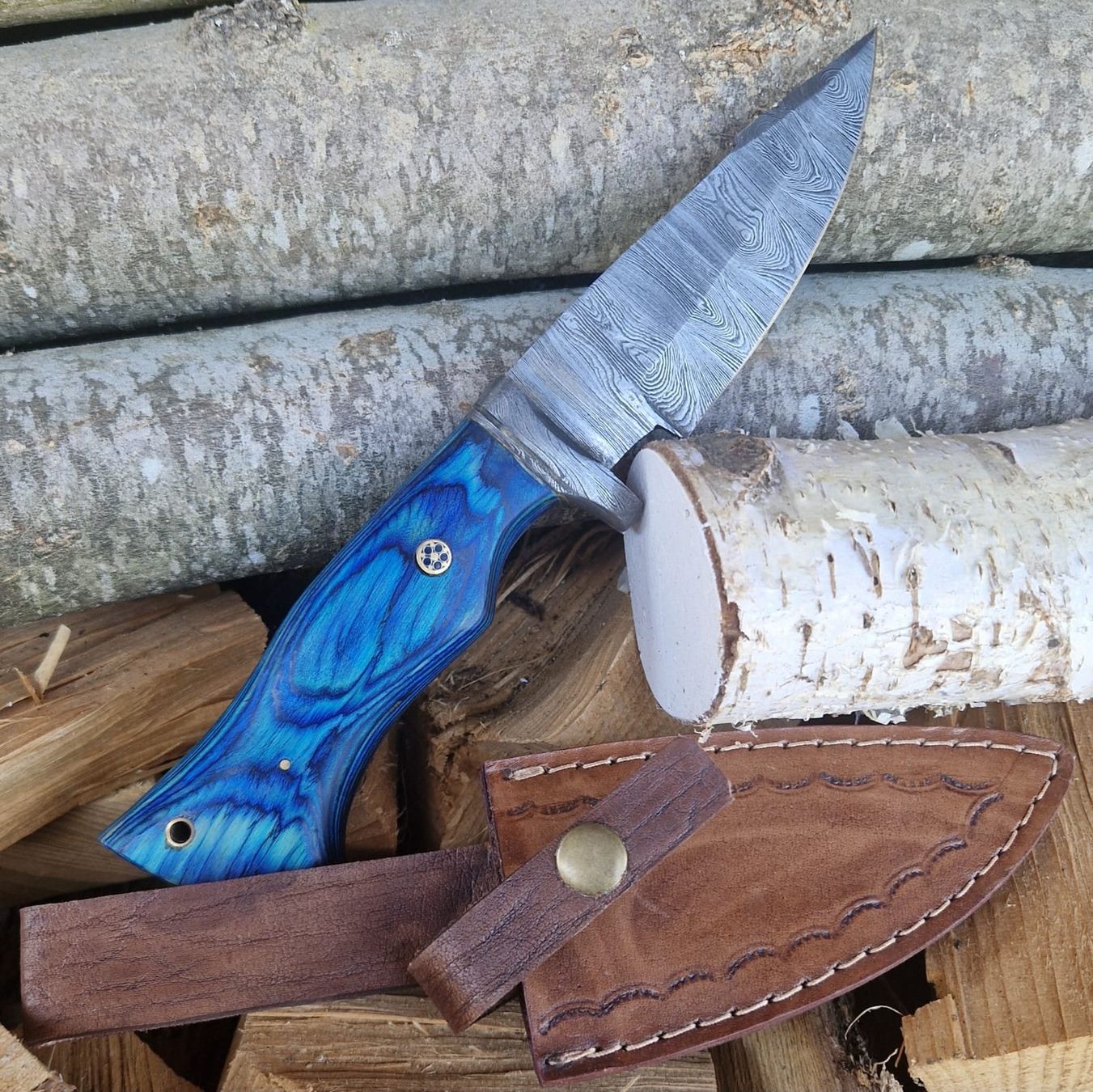 Zubehör: Damast Messer – Neu und originalverpackt aus Dorf von Messer-Schweiz
