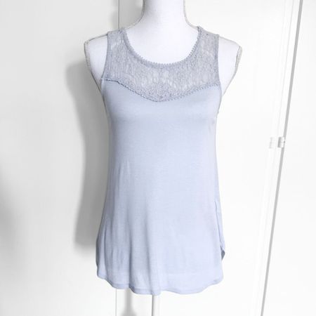 H&M Top Bleu Ciel - Taille XS