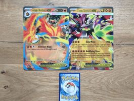 Pokémon Jumbo Karten: Mega Emboar EX + Mega Zygarde EX, EN 