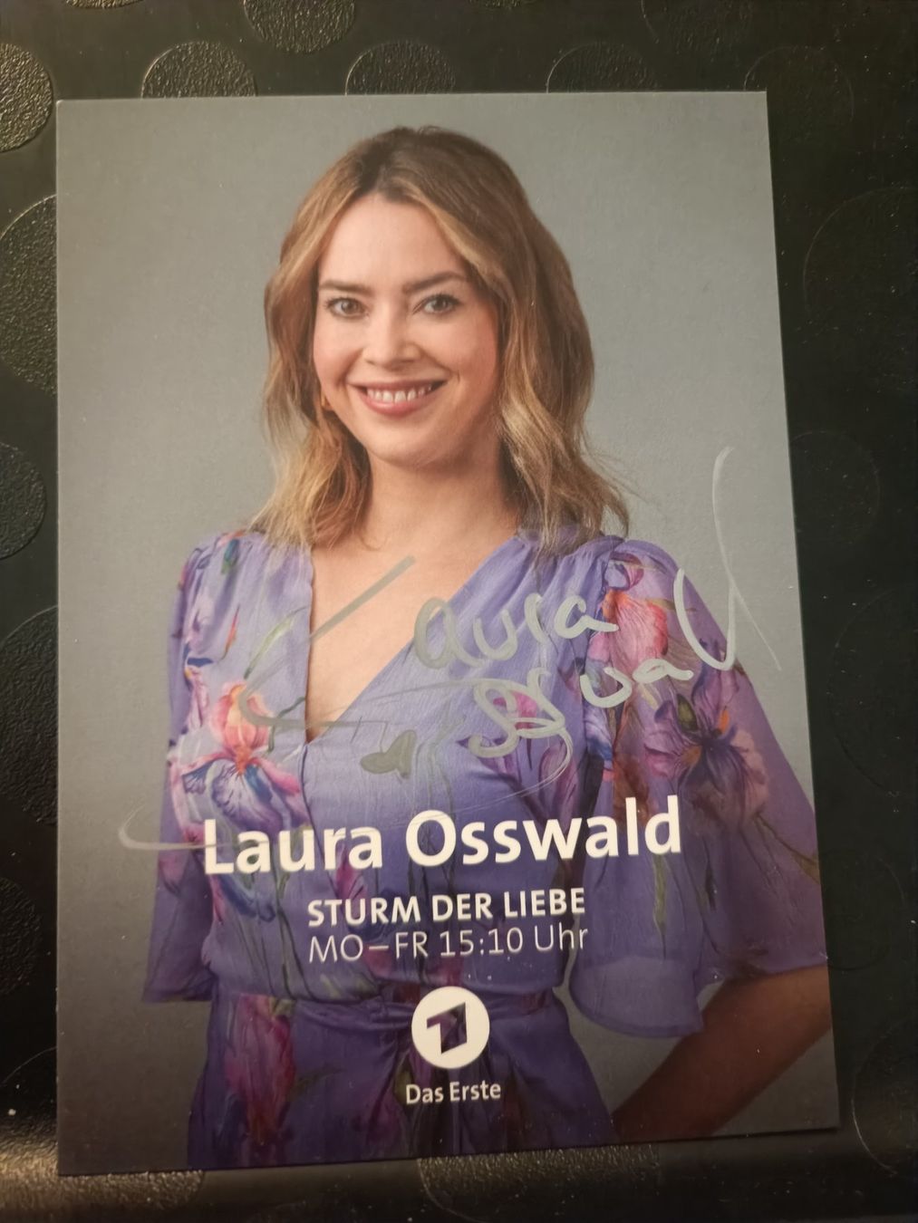 Autogramme: Laura Osswald - handsigniert - Sturm der Liebe – Gebraucht aus Menziken von Artographs