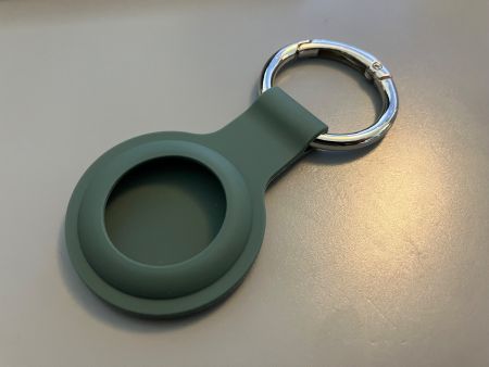 Schlüsselanhänger, AirTag Hülle, Air Tag Hülle, grün