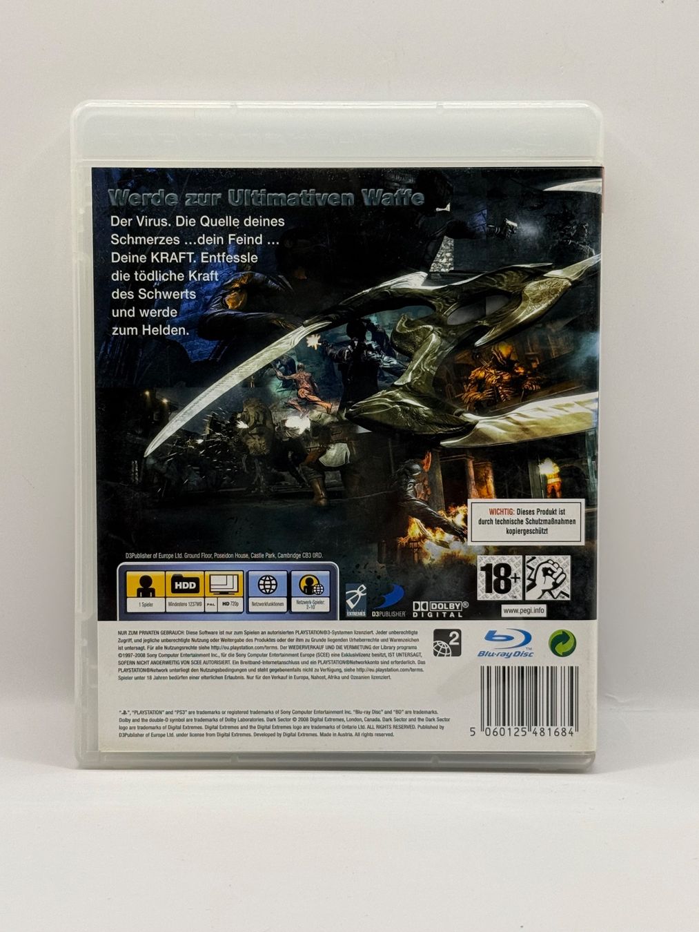 Giochi: Dark Sector - PLAYSTATION 3 - CIB – Usato da Dietikon venduto da gab_qz7y 1