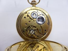 Montre de poche mécanique doublée or GENEVE GM BM 894292