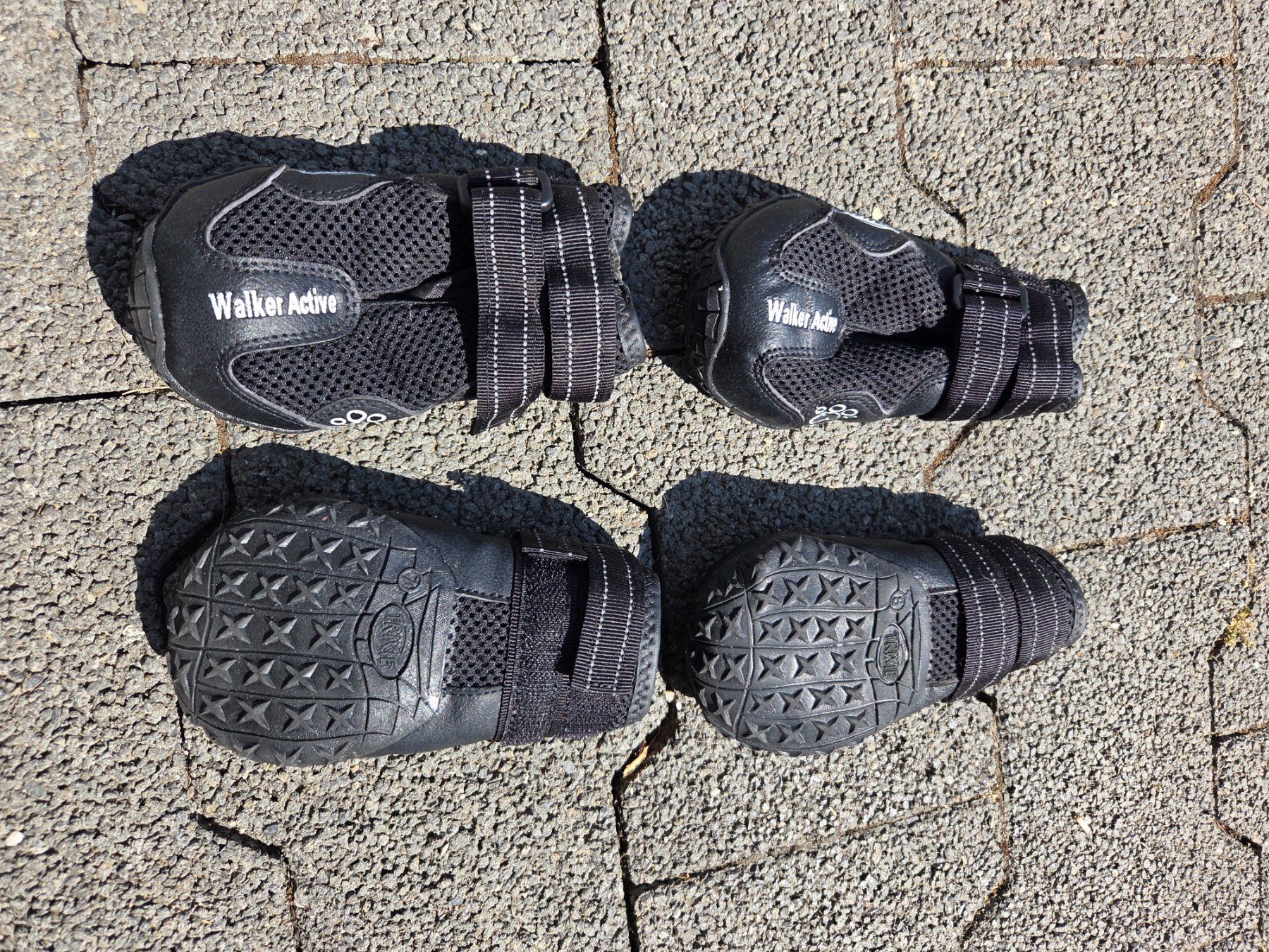 Vêtements: 4 Hundeschuhe Walker Active 7 + 8 – Neuf (Voir description) à Safenwil par tupfli75