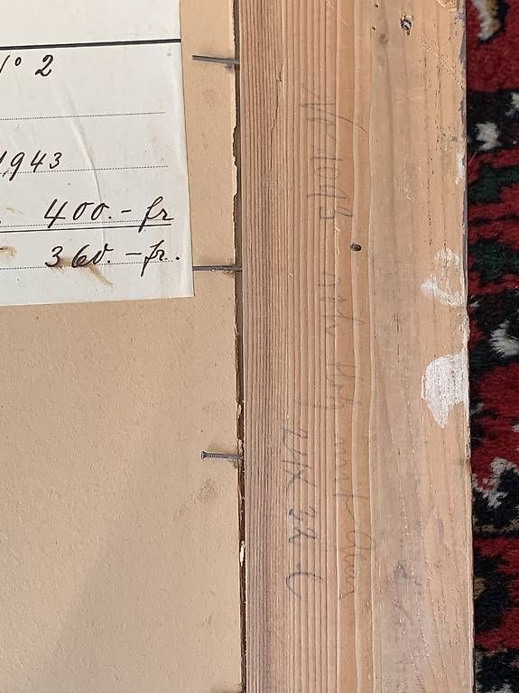 Gemälde: Original Pastell 1943 Hedy A Wyss – Gebraucht aus Muri AG von cag733 2