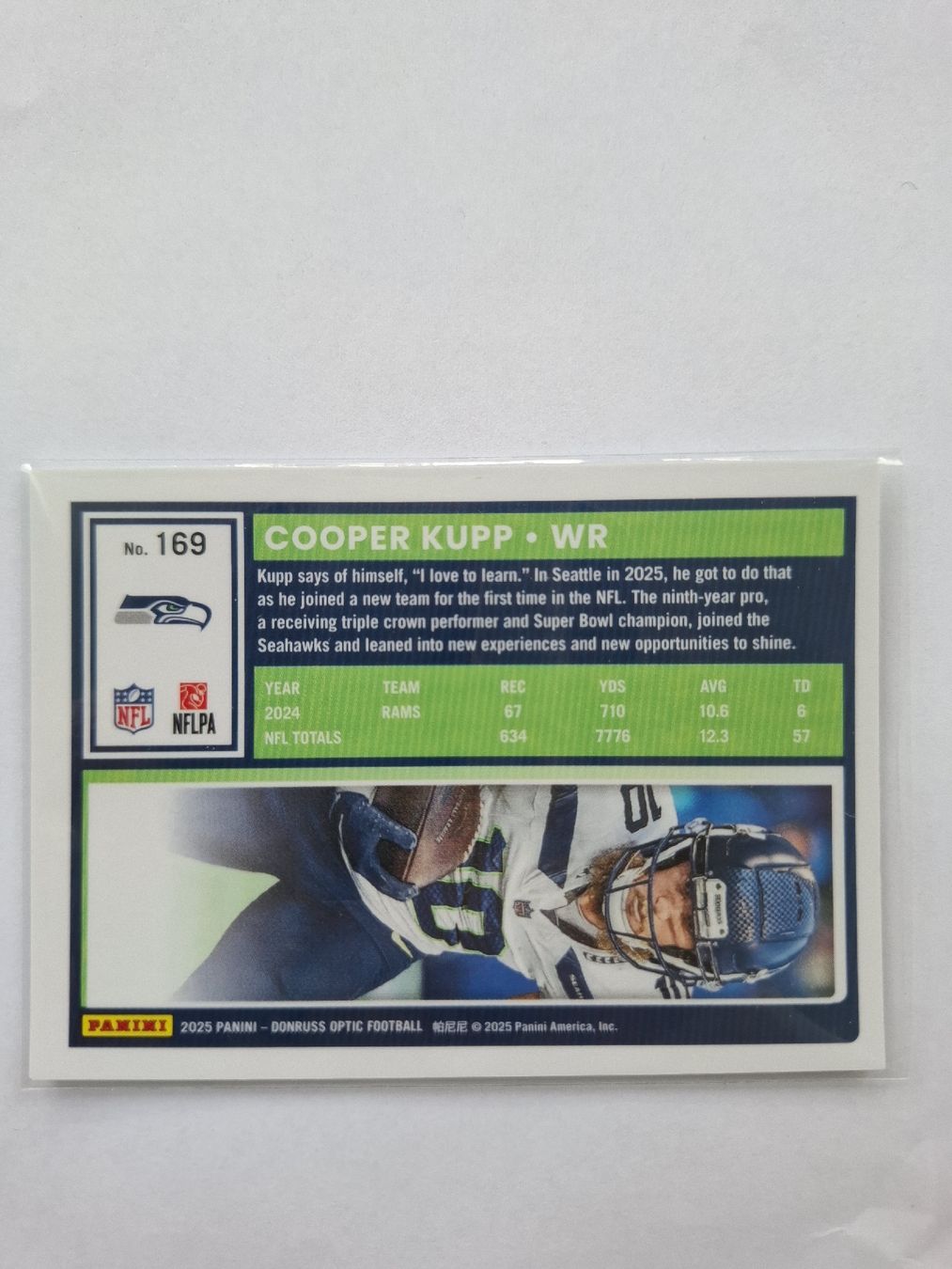 Panini Carte collezionabili: Panini Donruss Optic Cooper Kupp #169 base card – Nuovo (secondo la descrizione) da Uznach venduto da Dennis.kuster 1