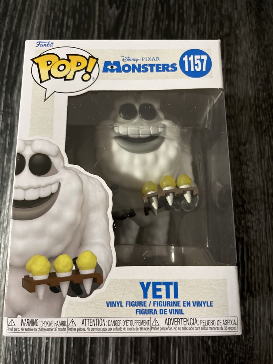 Funko Figuren: Funko pop Disney Pixar Monsters Yéti – Neu und originalverpackt aus Yverdon-les-Bains von vin_95zk