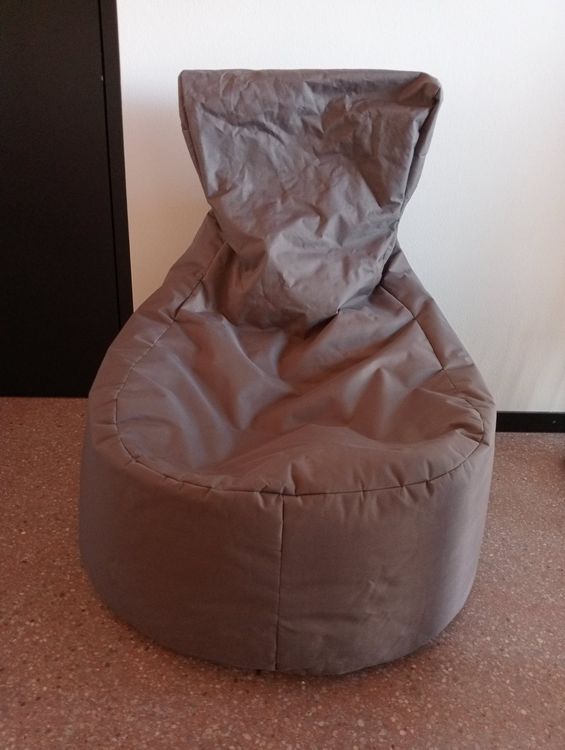 Sitzsack mit Lehne 1