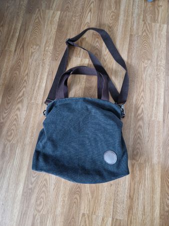 Vintage Canvas Handtasche / Umhängetasche