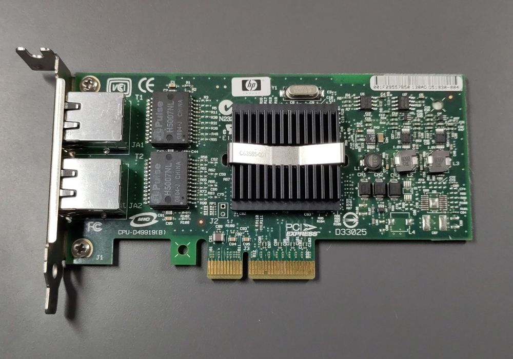 HP NC360T PCI-E Dual Port Gigabit NIC (Gebraucht) in Widnau für CHF 10 ...
