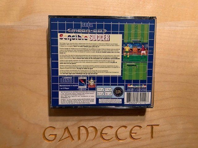 Giochi: Sensible Soccer Sega Mega CD PAL! – Usato da Steinach venduto da Gamecet 3