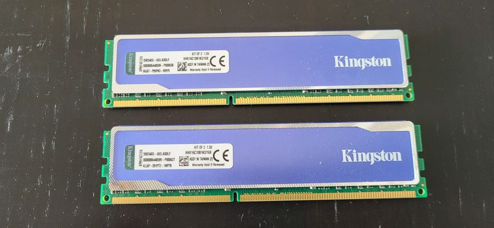 Kit RAM Kingston HyperX 8 Go (2x4 Go) DDR3 1600 MHz – PC3-12800