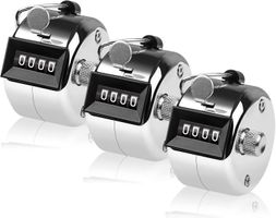 Zähler Metall Klicker Counter 4-Stellige Personenzähler