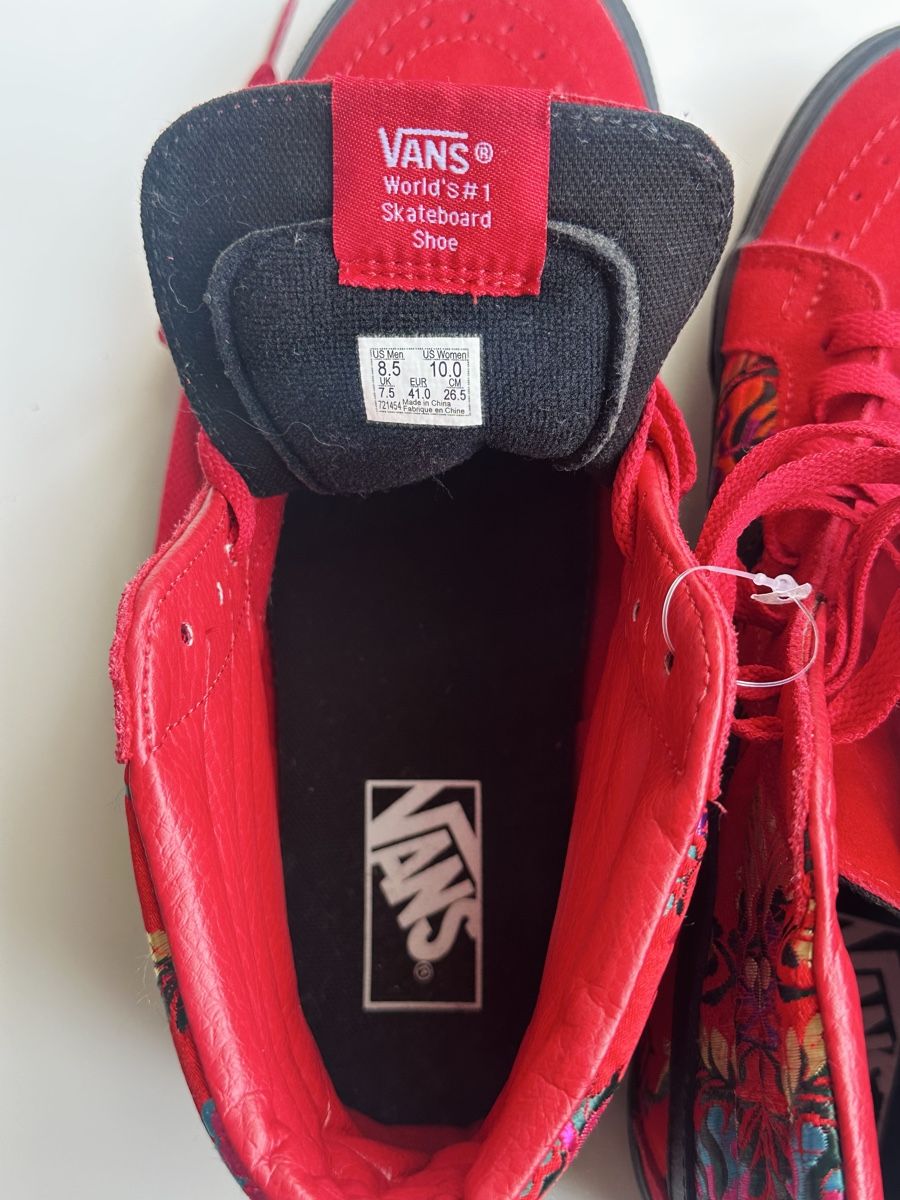 Vans Scarpe da uomo: VansNew Festival Red , Size 41 – Usato da Vevey venduto da ledidream 5