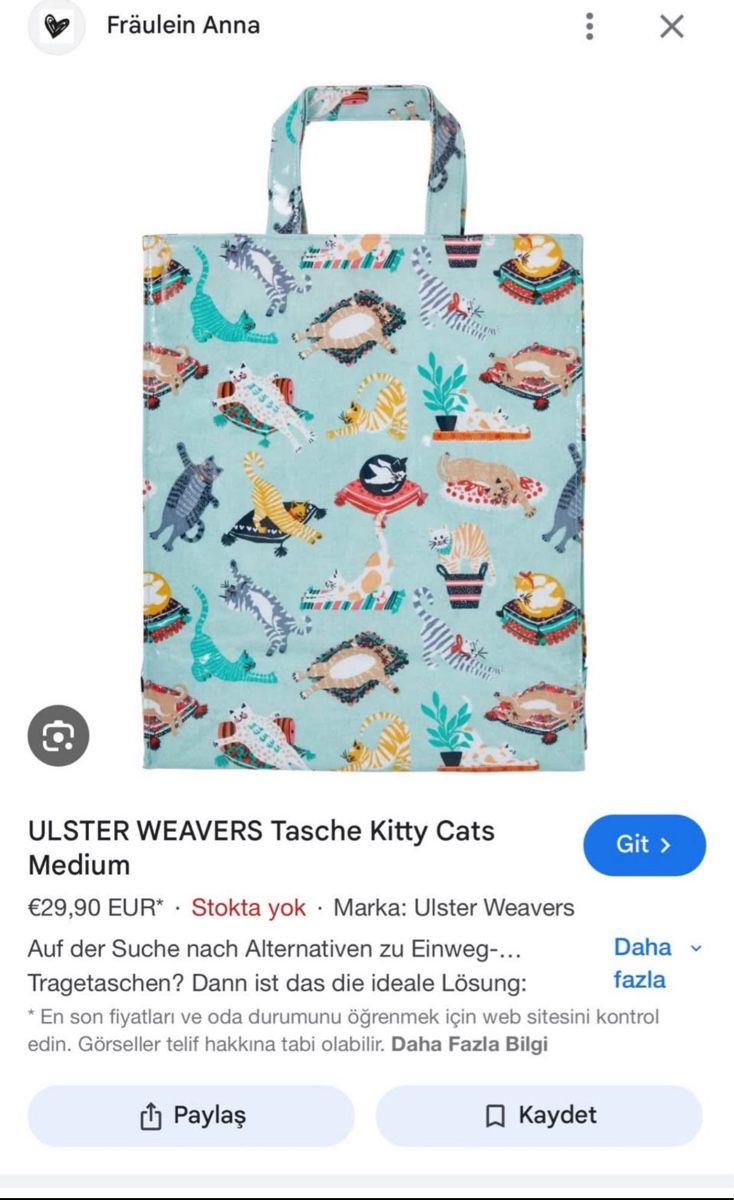 Borse da donna: Ulster Weavers| Tasche Kitty Cats Medium – Nuovo e nell'imballaggio originale da Basel venduto da SimpleE 5