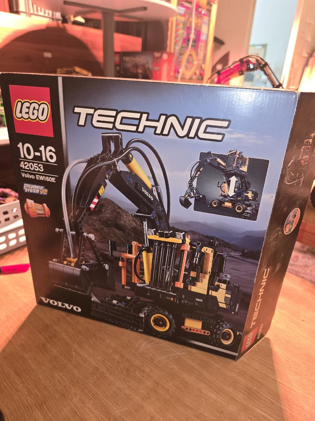 Technics Kit di costruzioni: LEGO Technic 42053 Volvo EW160E Bagger unbespielt – Usato da Wienacht-Tobel venduto da max_92rg 1