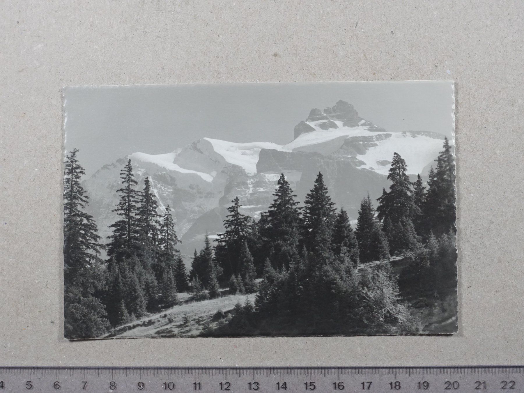 Cartoline postali: Kiental, Morgenhorn, Wilde Frau – Usato da Lenzburg venduto da fh1