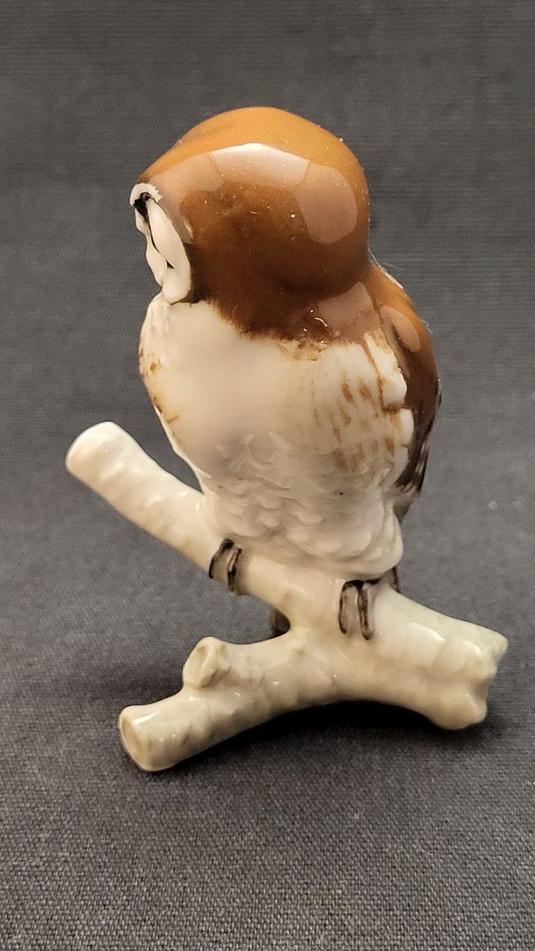 Hutschenreuther Statuette: Porzellan-Eule HUTSCHENREUTHER – Usato da Basel venduto da spinne02 2