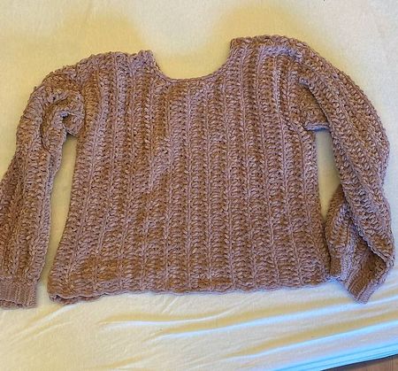 Pullover Gr.M selbst gehäkelt