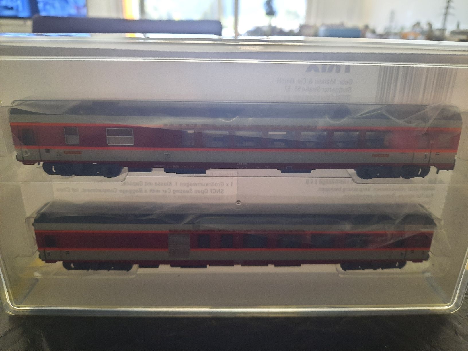 Trix Modellini di ferrovie: Minitrix  – Nuovo e nell'imballaggio originale da Les Evouettes venduto da mar_pp2b