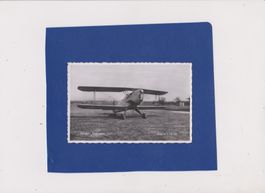 Carte postale avion Bücker Jungmann vintage Flugzeug