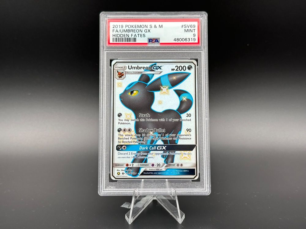 Umbreon GX Shiny S&M Hidden Fates PSA 9 | Kaufen Auf Ricardo