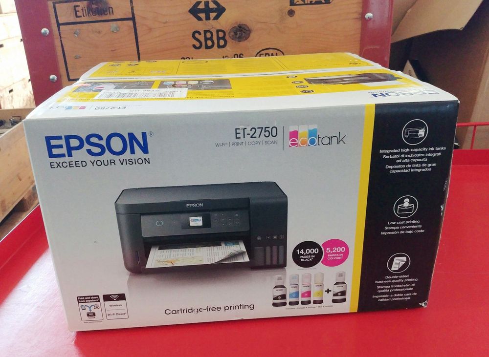 EPSON Eco Tank ET2750 Drucker Kaufen auf Ricardo