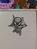 Spiderman Wall Art Black Spiderweb New