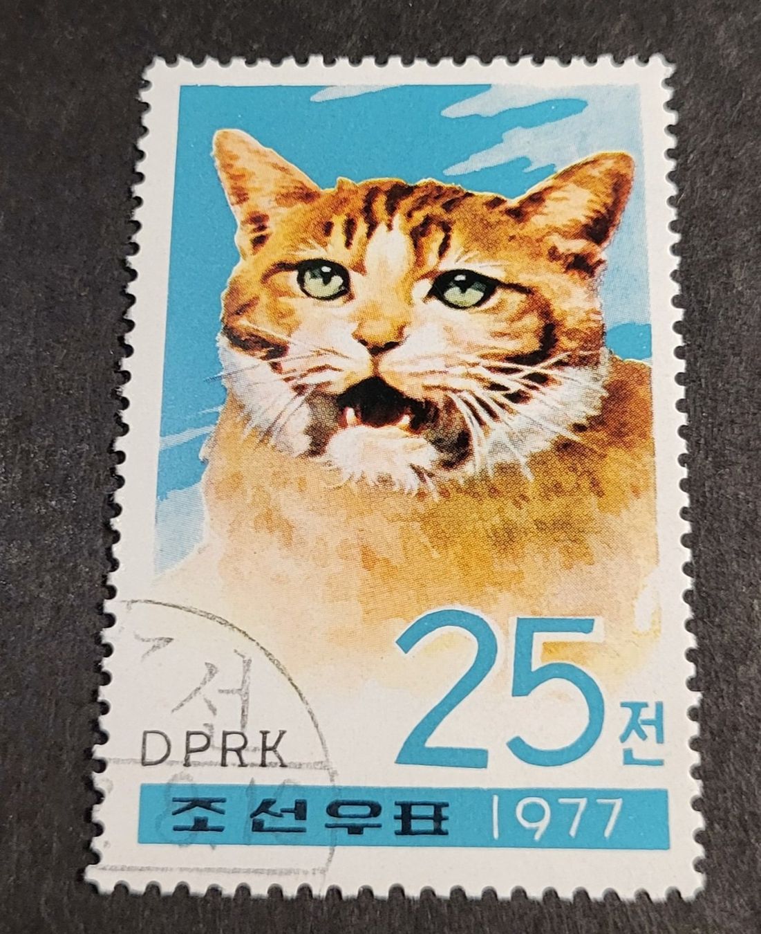 Tutti i francobolli: Nordkorea 1977 briefmarke – Usato da St Gallen venduto da Stampsalshobby
