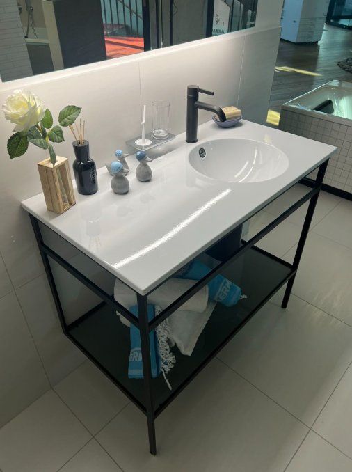 Laufen Lavabi & lavandini: Waschtisch Alape – Nuovo (secondo la descrizione) da Vaduz venduto da OHT_9490