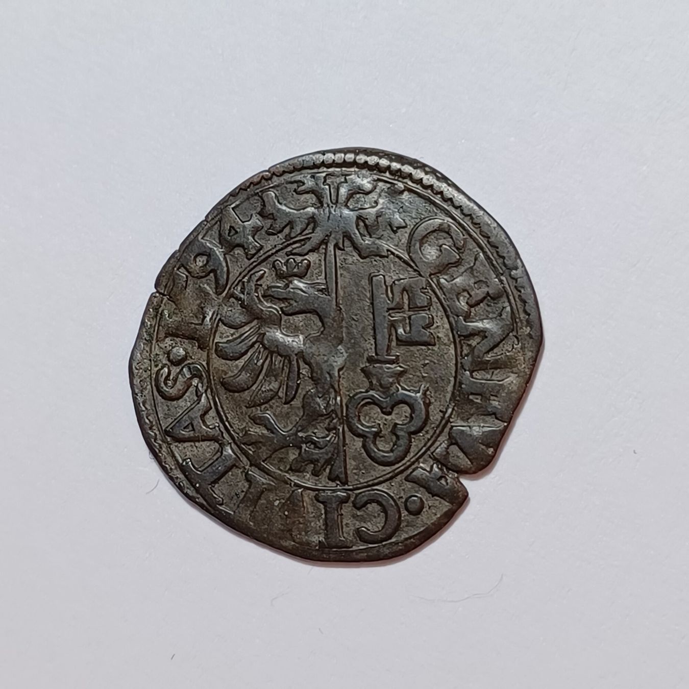 Tutti le monete: 3 Quarts 1594 Genf – Usato da Pfäffikon ZH venduto da Schweizer_Muenzen