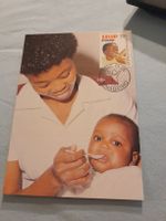 Carte postale ancienne - Stop Polio - Afrique 1985 📮👶🏾