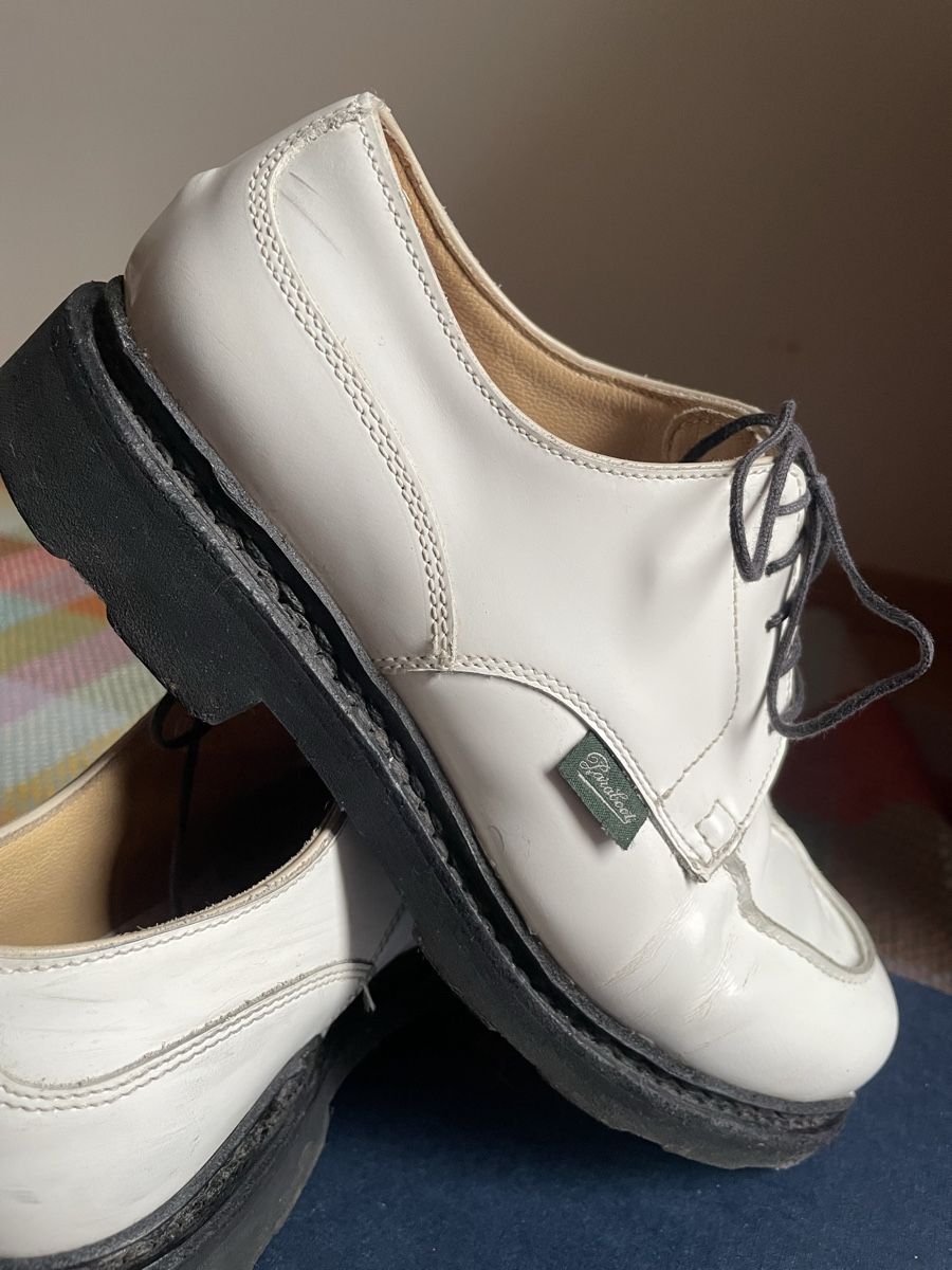 Paraboot Scarpe da donna: Paraboot donna bianche, numero 36.5 – Usato da bern venduto da blu00 1