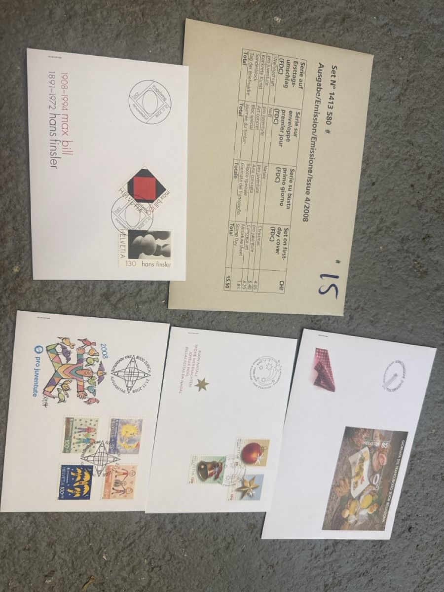 Buste & buste per spedizione: Lots d’enveloppe 2008 premier jour  – Usato da chalais venduto da Lamarie88