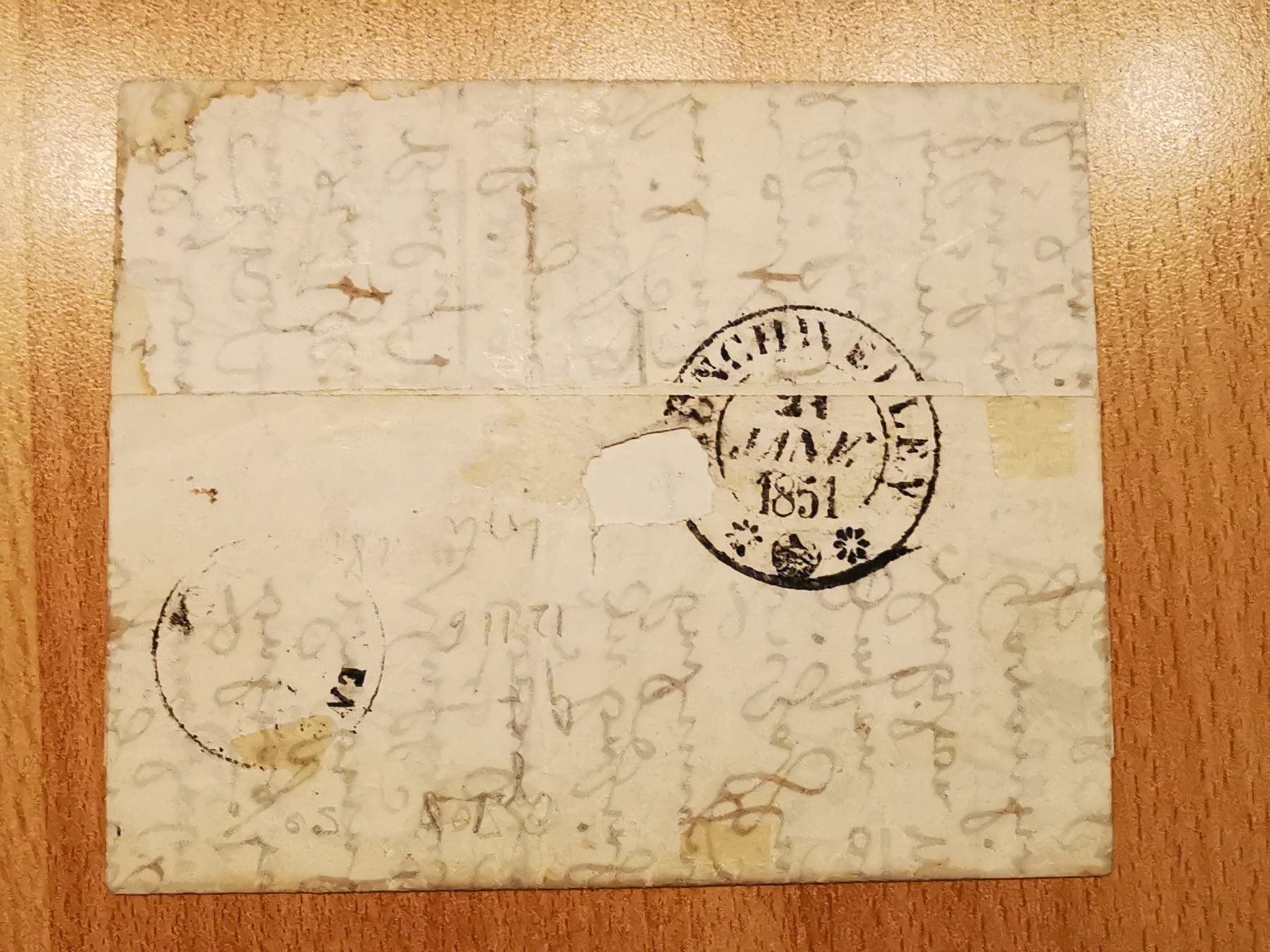 Alle Briefmarken: 15ll Brief Doppeldruck verschoben! – Gebraucht aus Wangen von Abartix 2