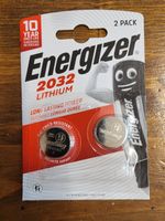2x Energizer CR2032 Lithium