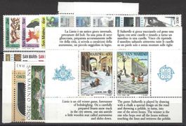 SAN MARINO 1989 JAHRGANG LUXUS MNH/**
